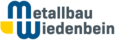 Die Grafik zeigt das Logo der Firma Metallbau Wiedenbein