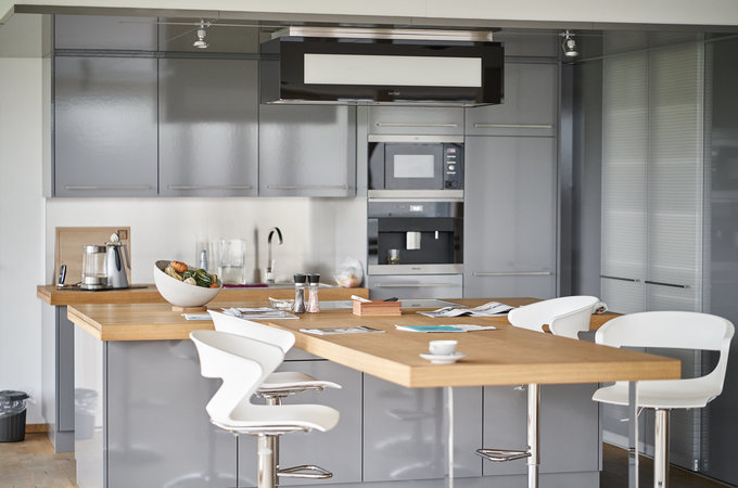 Alte Showküche in Langenstein