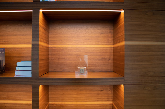 Detailaufnahme Wandverkleidung