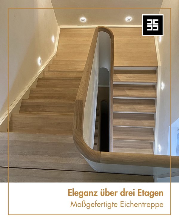 🟠 Ein Meisterwerk über drei Etagen: Unsere Treppenanlage ist bereit! 🟠

Das Warten hat ein Ende und die Schutzhüllen...